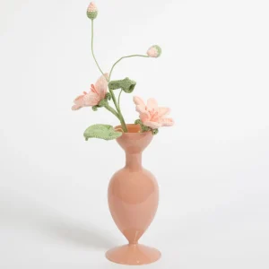 Aphrodite Milk Glass Vase Pink | GigiandTom Flash Sale
