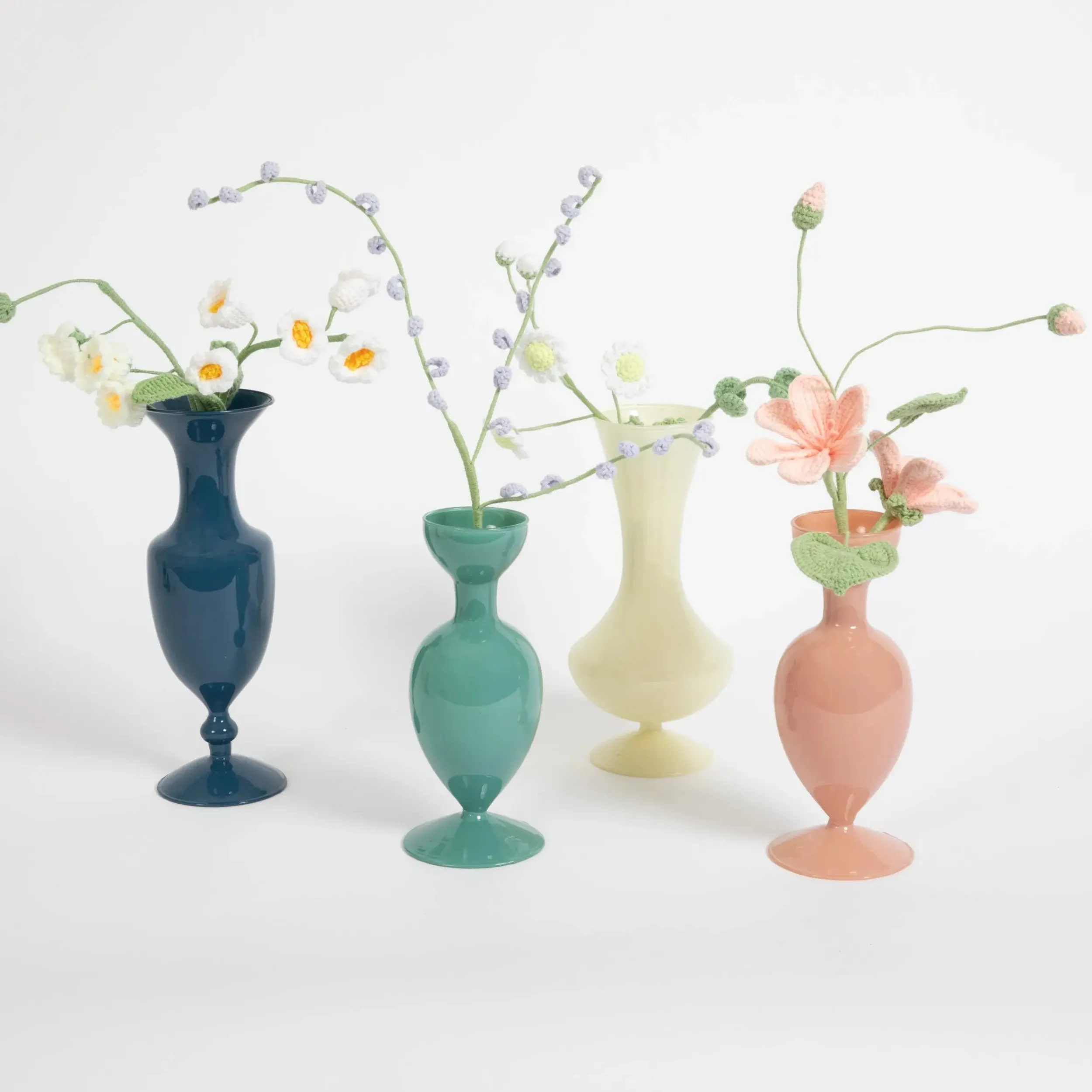 Artemis Milk Glass Vase Ivory | GigiandTom Discount