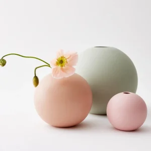 Bubbly Ceramic Vase Beige | GigiandTom Sale