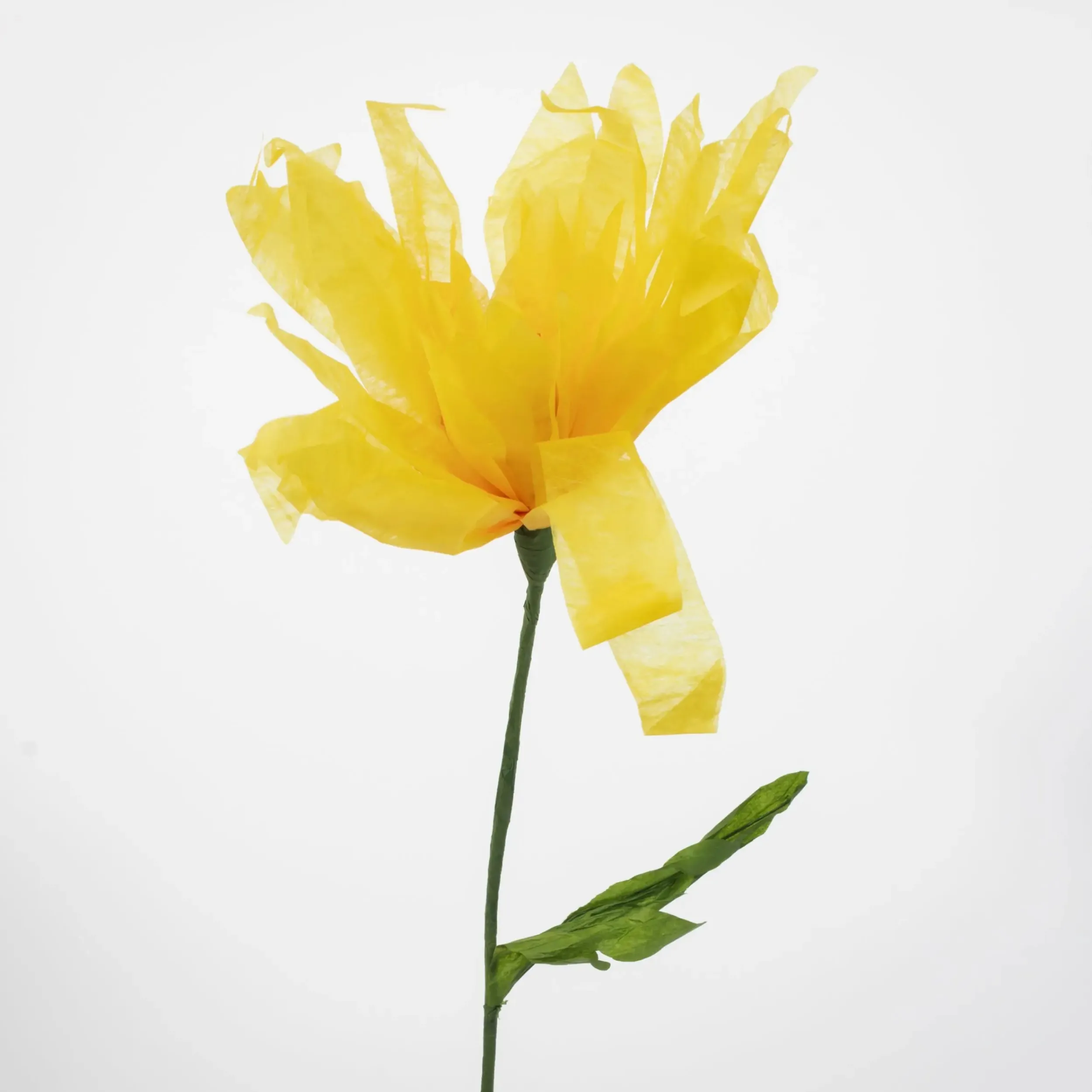 Dandi Party Paper Flower Yellow | GigiandTom Cheap