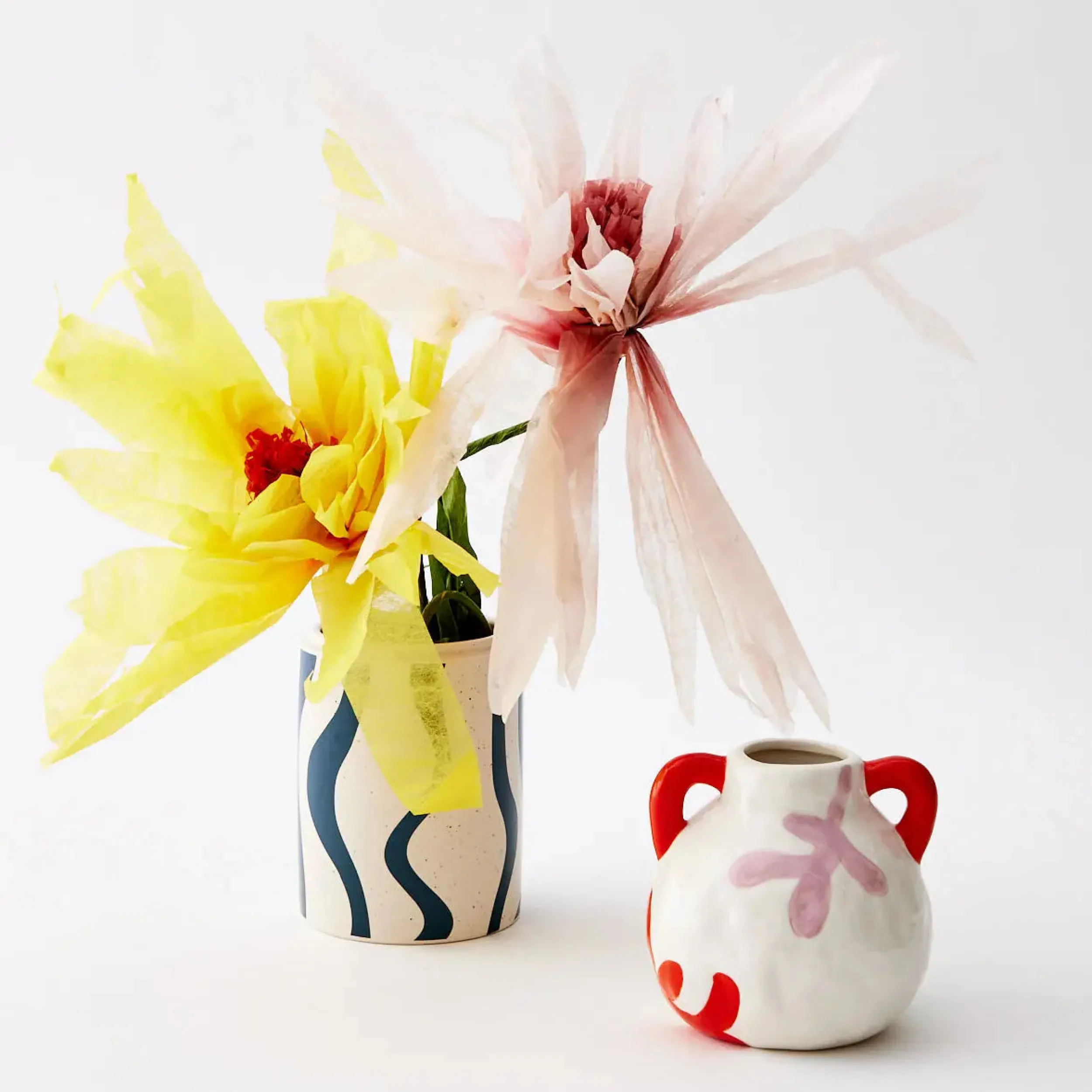 Dandi Party Paper Flower Yellow | GigiandTom Cheap