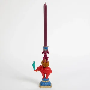 Eclectic Elephant Resin Candle Holder | GigiandTom Online