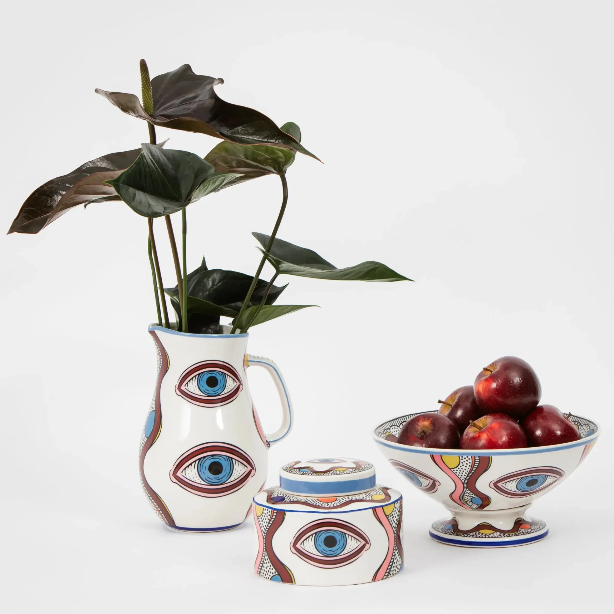 Evil Eye Ceramic Carafe | GigiandTom Fashion