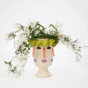 Face It Ceramic Vase | GigiandTom Fashion