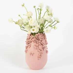 Floral Cascades Ceramic Vase | GigiandTom Online