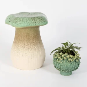 Foraged Funghi Ceramic Mushroom Stool | GigiandTom Cheap