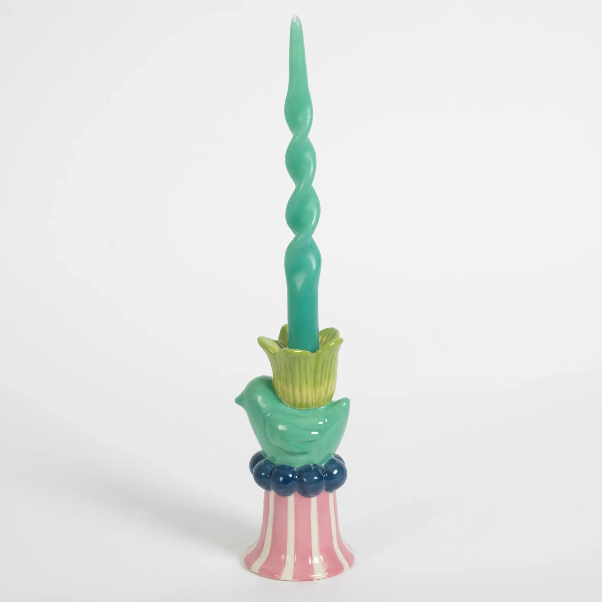 Happy Hen Ceramic Taper Candle Holder | GigiandTom Cheap