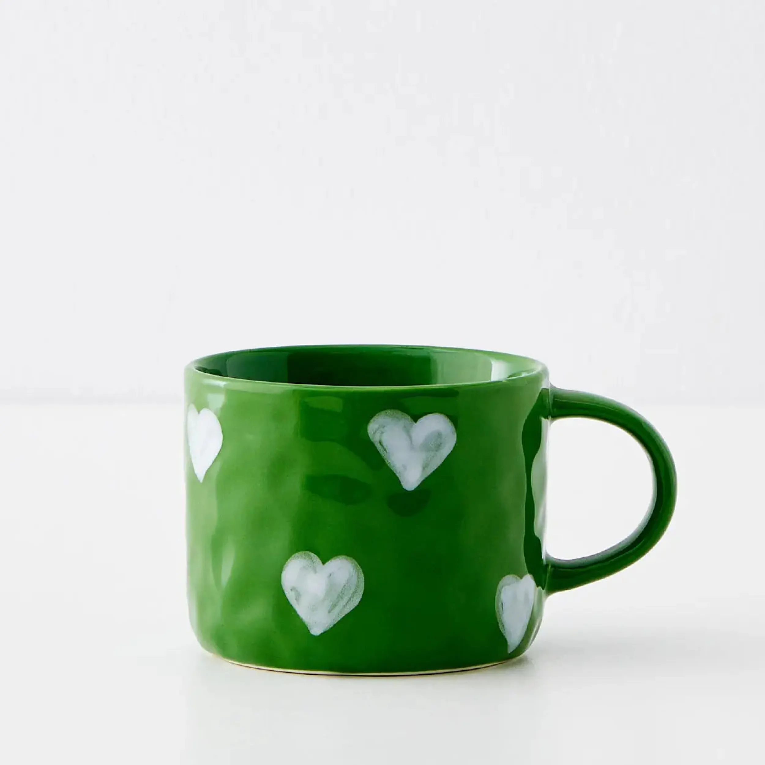 Heartfelt Ceramic Mug Green | GigiandTom Online
