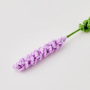 Lavender Hand Knitted Crochet Flower Purple | GigiandTom Hot