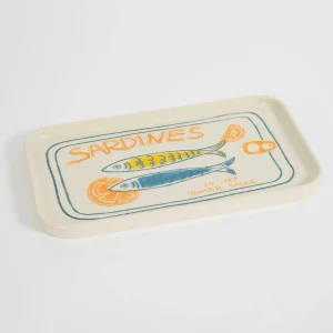Les Sardine Ceramic Serving Platter | GigiandTom Clearance