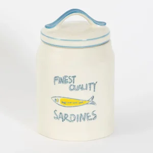 Les Sardines Ceramic Canister | GigiandTom Online