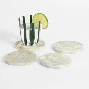 Nuvo Resin Coaster Set Alpine | GigiandTom Cheap