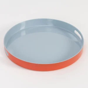 Oslo Circular Serving Tray Red/Blue | GigiandTom Shop