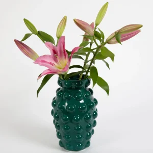 Pebble Ceramic Vase Teal | GigiandTom Hot