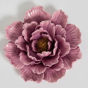 Purple Peony Resin Sculpture | GigiandTom Flash Sale
