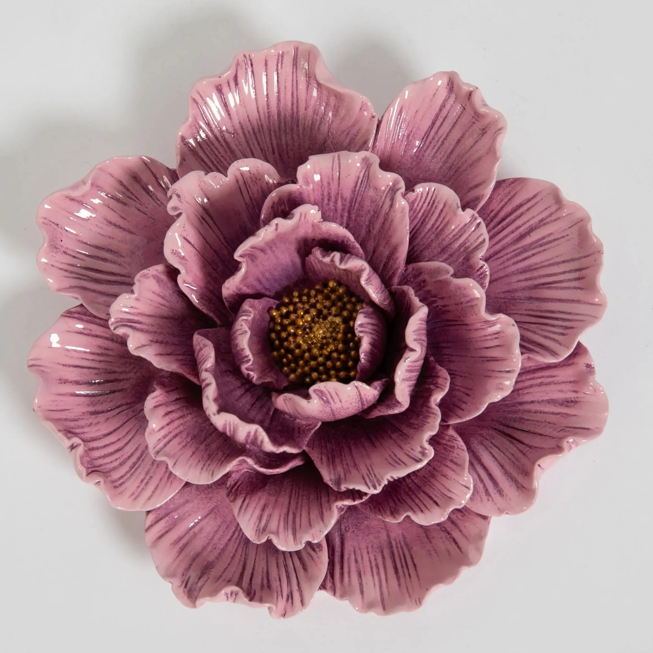 Purple Peony Resin Sculpture | GigiandTom Flash Sale
