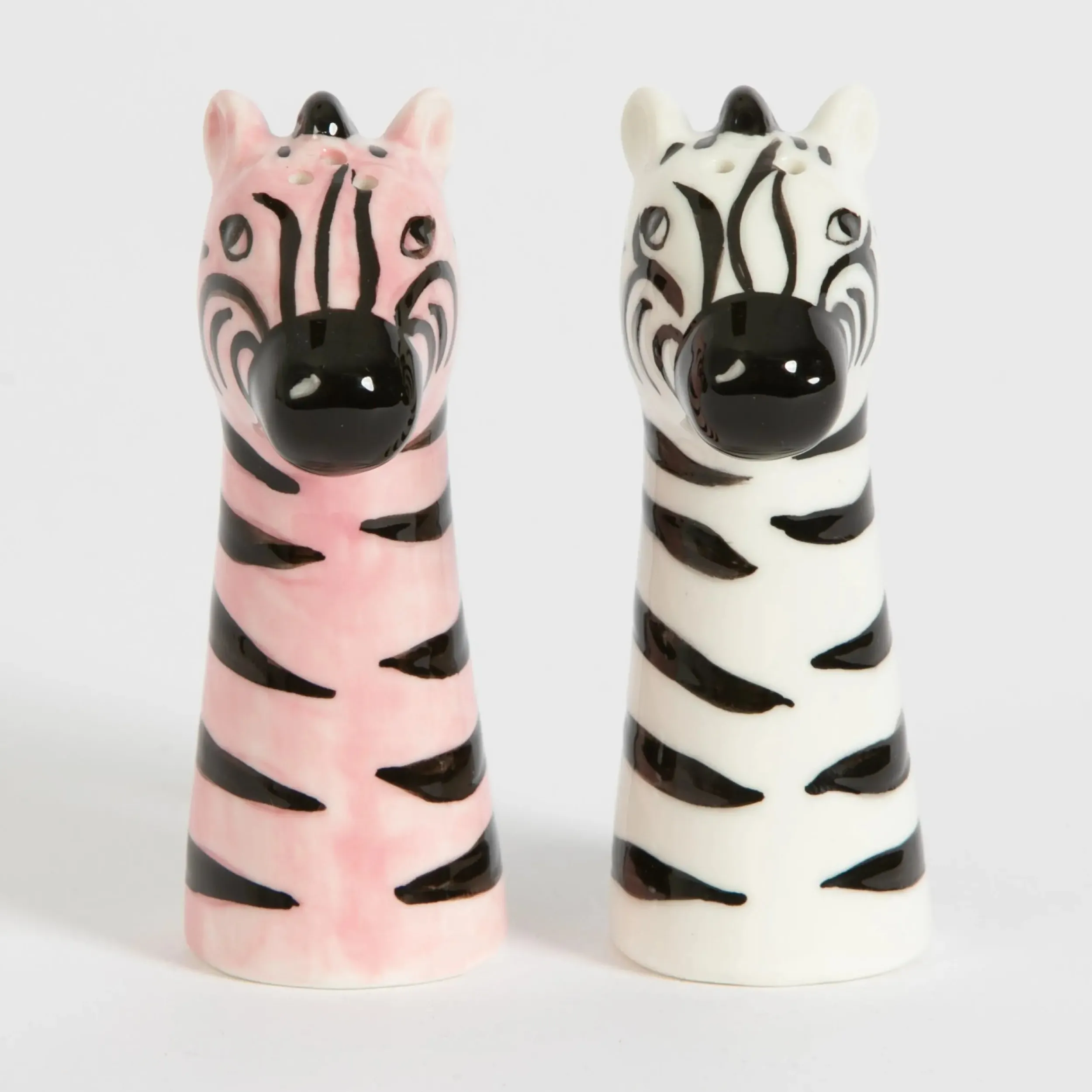 Ra-ra Zebra Ceramic Salt & Pepper Shakers | GigiandTom Online
